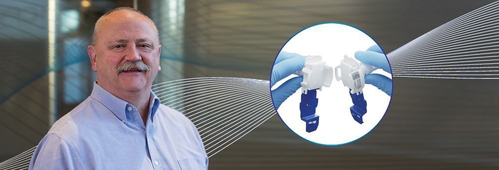 Derek Pendlebury with the AQ product line